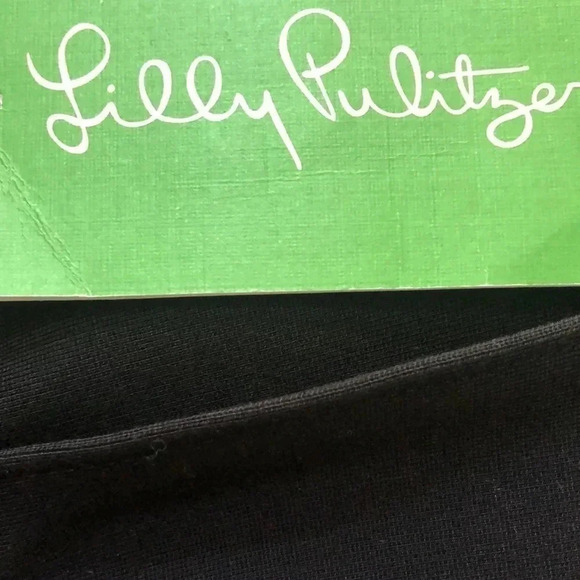 Lilly Pulitzer Travel Pants black XS New with Tags - Picture 2 of 8